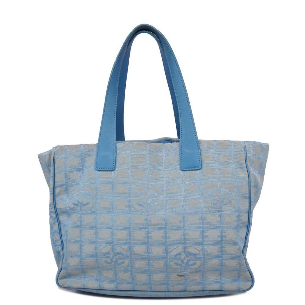 Chanel Nylon Tote Bag Blue